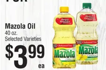 Smart & Final Mazola Oil offer