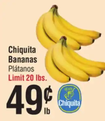 Smart & Final Chiquita Bananas offer