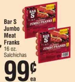 Smart & Final Bar S Jumbo Meat Franks offer