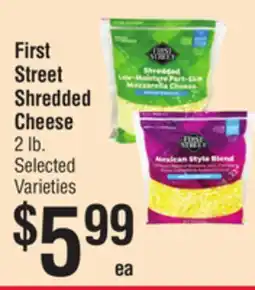 Smart & Final First Street Shredded Cheese offer