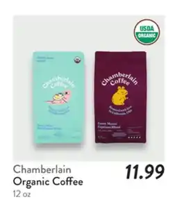 Fresh Thyme Chamberlain Organic Coffee offer