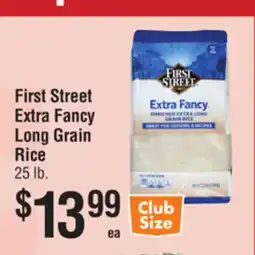 Smart & Final First Street Extra Fancy Long Grain Rice offer