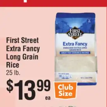 Smart & Final First Street Extra Fancy Long Grain Rice offer