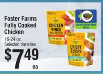 Smart & Final Foster Farms Fully Cooked Chicken offer