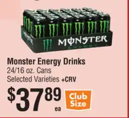 Smart & Final Monster Energy Drinks offer