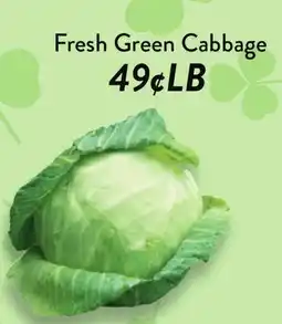 Fresh Thyme Fresh Green Cabbage offer