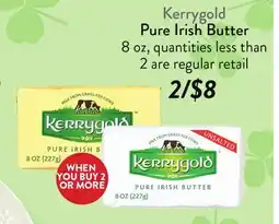 Fresh Thyme Kerrygold Pure Irish Butter offer