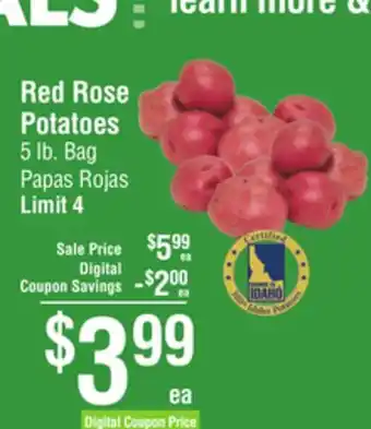 Smart & Final Red Rose Potatoes offer