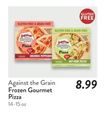 Fresh Thyme Against the Grain Frozen Gourmet Pizza offer