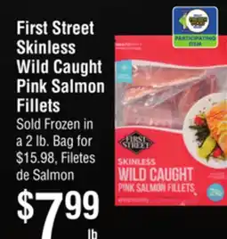 Smart & Final First Street Skinless Wild Caught Pink Salmon Fillets offer