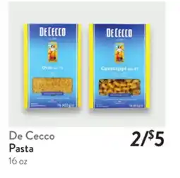 Fresh Thyme De Cecco Pasta offer