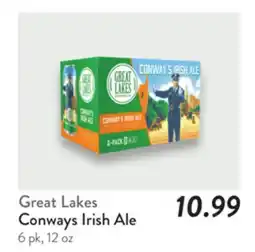 Fresh Thyme Great Lakes Conways Irish Ale offer