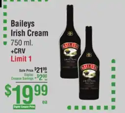 Smart & Final Baileys Irish Cream offer