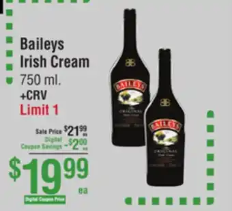 Smart & Final Baileys Irish Cream offer