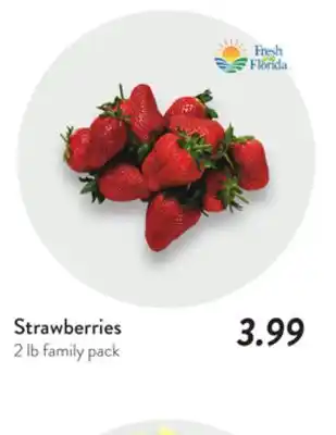 Fresh Thyme Strawberries offer