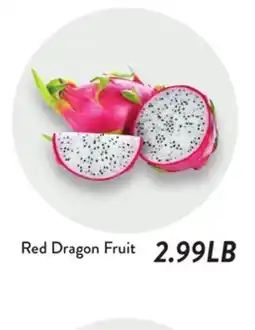 Fresh Thyme Red Dragon Fruit offer