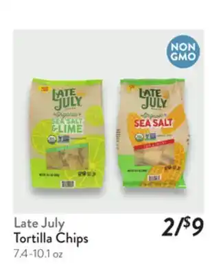 Fresh Thyme Late July Tortilla Chips offer