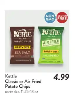 Fresh Thyme Kettle Classic or Air Fried Potato Chips offer