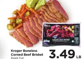 Food 4 Less Kroger Boneless Corned Beef Brisket offer