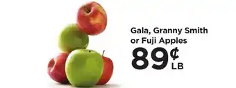 Food 4 Less Gala, Granny Smith or Fuji Apples offer