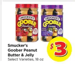 Food 4 Less Smucker's Goober Peanut Butter & Jelly offer