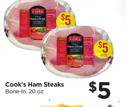 Food 4 Less Cook's Ham Steaks offer