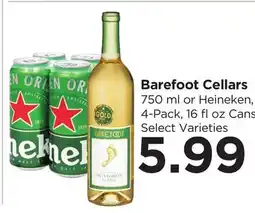 Food 4 Less Barefoot Cellars offer