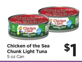 Food 4 Less Chicken of the Sea Chunk Light Tuna offer