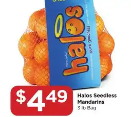 Food 4 Less Halos Seedless Mandarins offer