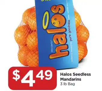 Food 4 Less Halos Seedless Mandarins offer