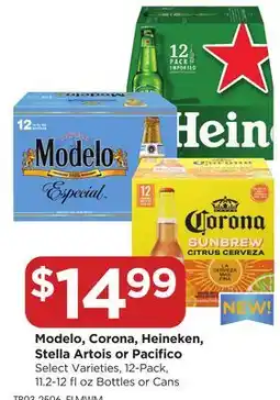 Food 4 Less Modelo, Corona, Heineken, Stella Artois or Pacifico offer