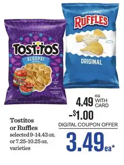 Mariano's Tostitos or Ruffles offer