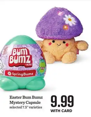 Mariano's Easter Bum Bumz Mystery Capsule offer