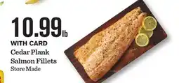 Mariano's Cedar Plank Salmon Fillets offer