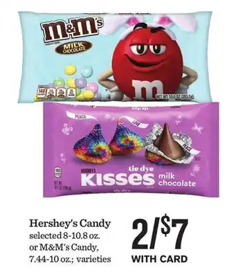 Mariano's Hershey's Candy offer