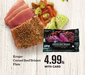 Mariano's Kroger Corned Beef Brisket Flats offer