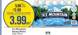 Mariano's Ice Mountain Spring Water offer