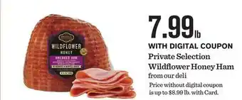 Mariano's Private Selection Wildflower Honey Ham offer