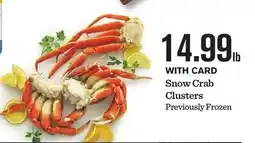 Mariano's Snow Crab Clusters offer