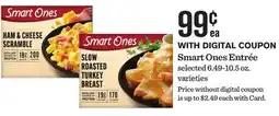 Mariano's Smart Ones Entrée offer