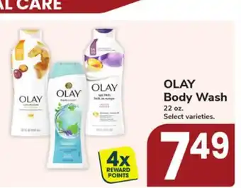 Jewel-Osco OLAY Body Wash offer