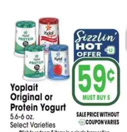 Jewel-Osco Yoplait Original or Protein Yogurt offer