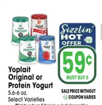 Jewel-Osco Yoplait Original or Protein Yogurt offer