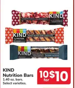 Jewel-Osco KIND Nutrition Bars offer