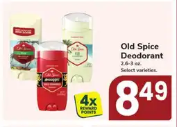 Jewel-Osco Old Spice Deodorant offer