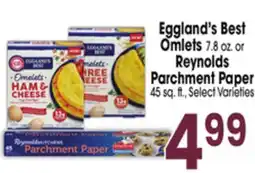 Jewel-Osco Eggland's Best Omlets 7.8 oz. or Reynolds Parchment Paper 45 sq. ft offer