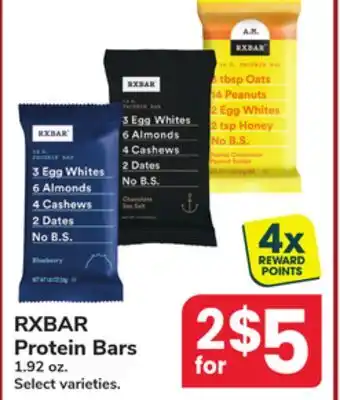 Jewel-Osco RXBAR Protein Bars offer