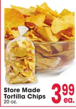 Jewel-Osco Store Made Tortilla Chips offer