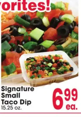 Jewel-Osco Signature Small Taco Dip offer