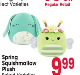 Jewel-Osco Spring Squishmallow Plush offer